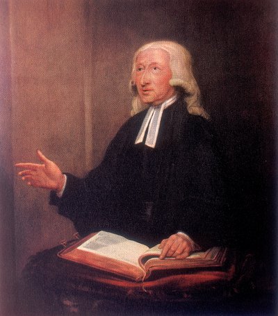John Wesley, predicador inconformista inglés del siglo XVIII de Unbekannt