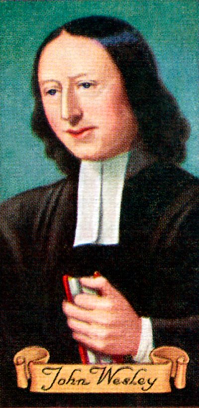 John Wesley, tomado de una serie de tarjetas de cigarrillos, 1935 de Unbekannt