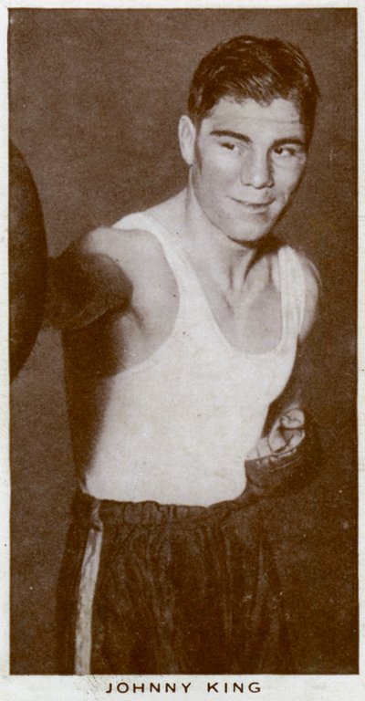 Johnny King, boxeador británico, 1938 de Unbekannt