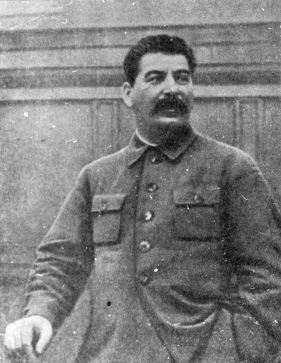 Josef Stalin, revolucionario comunista y líder soviético nacido en Georgia, años 1930 de Unbekannt