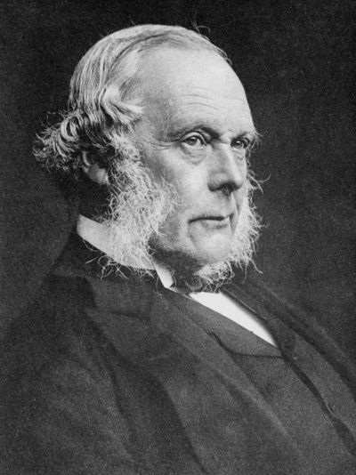 Joseph Lister, cirujano inglés y pionero de la cirugía antiséptica, c1890 de Unbekannt