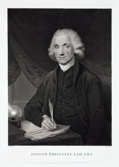 Joseph Priestley, teólogo y químico angloamericano de Unbekannt