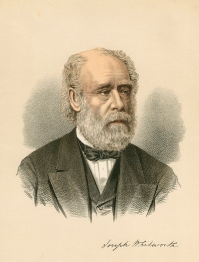 Joseph Whitworth, ingeniero e inventor británico, c1880 de Unbekannt