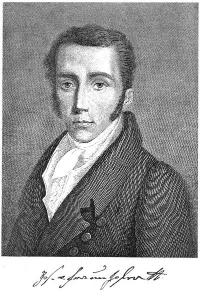 Joseph von Fraunhofer, físico alemán, c. 1895 de Unbekannt