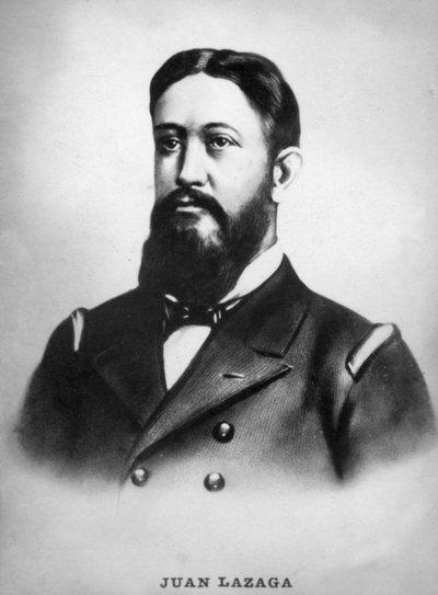 Juan Lazaga 1845-1898, capitán naval español durante la Guerra Hispanoamericana, c1910 de Unbekannt