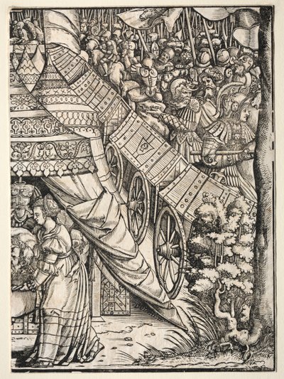 Judith con la cabeza de Holofernes, 1500s de Unbekannt