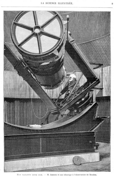 Jules Pierre César Janssen, astrónomo francés, 1893 de Unbekannt