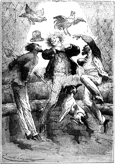 Jules Verne 1828-1905 Autour de la Lune, 1865 de Unbekannt
