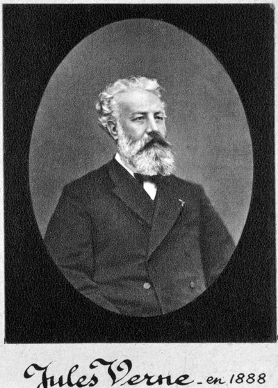 Jules Verne, autor francés de aventuras y ciencia ficción, 1888 de Unbekannt