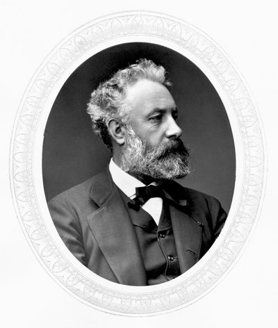 Jules Verne, escritor francés de aventuras y ciencia ficción, c1880 de Unbekannt