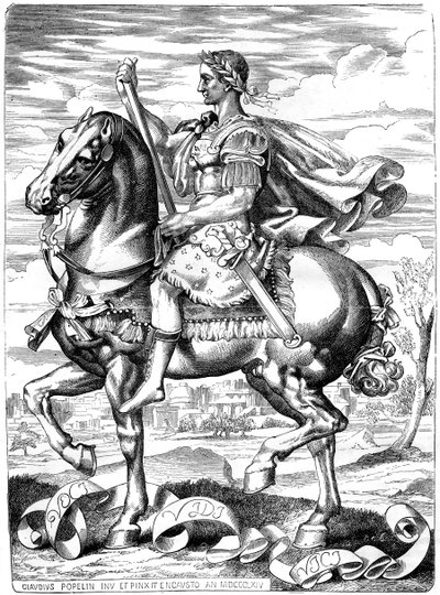 Julio César, general y estadista romano, siglo I a.C. 1882-1884 de Unbekannt