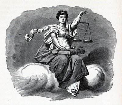 Justicia, 1882 de Unbekannt