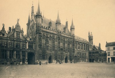 Palacio de Justicia, Ayuntamiento y Capilla de la Santa Sangre, c1910 de Unbekannt