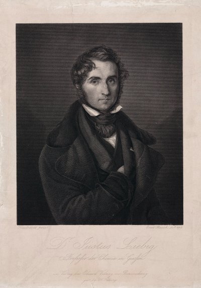 Justus von Liebig, químico alemán de Unbekannt
