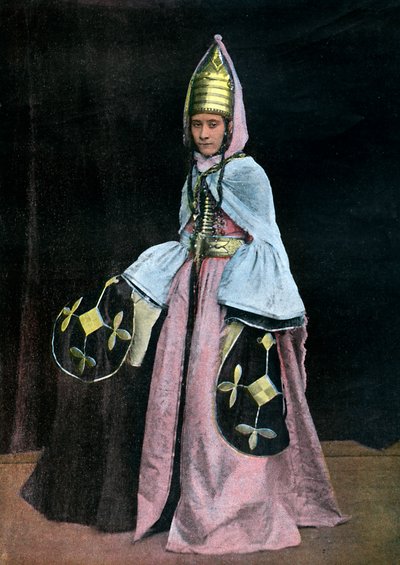 Mujer kabardina, c1890 de Unbekannt