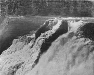 Cataratas Kakabeka, Lago Superior, Canadá, c. 1900 de Unbekannt