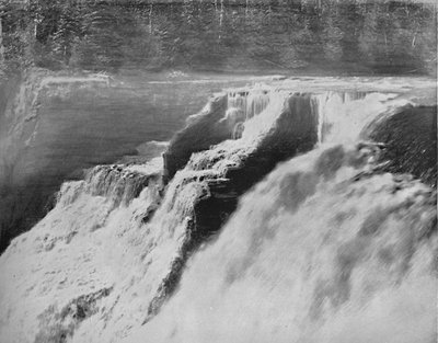 Cataratas Kakabeka, Lago Superior, c1897 de Unbekannt