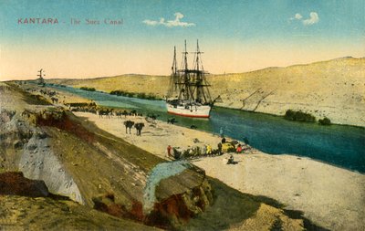 Kantara - El Canal de Suez, c. 1918-c. 1939 de Unbekannt