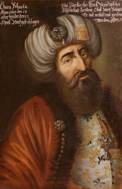 Kara Mustafa Pasha, Gran Visir Otomano, ca. 1683 de Unbekannt
