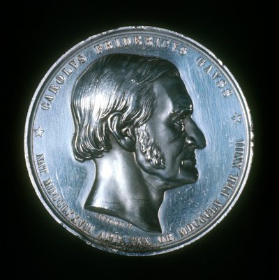 Karl Friederich Gauss, matemático, astrónomo y físico alemán de Unbekannt