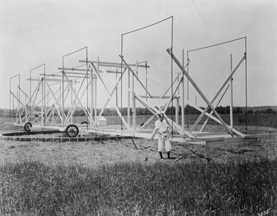 Karl Guthe Jansky, físico e ingeniero de radio estadounidense, c1940 de Unbekannt