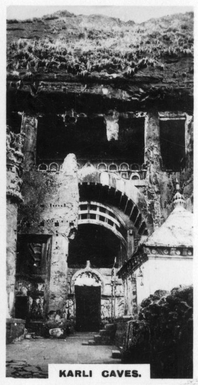 Cuevas de Karli, India, c1925 de Unbekannt