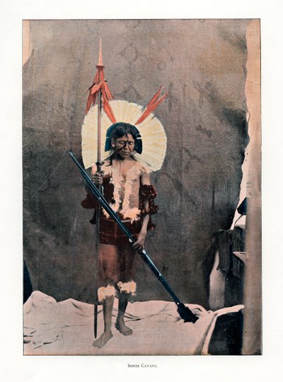 Indio Kayapo, siglo XIX de Unbekannt