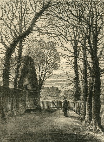Asiento de Keats, Old Well Walk, c1818, c1876 de Unbekannt