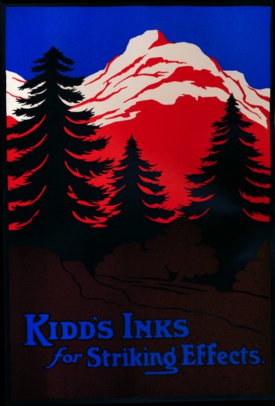 Tintas Kidds para efectos sorprendentes, 1909 de Unbekannt
