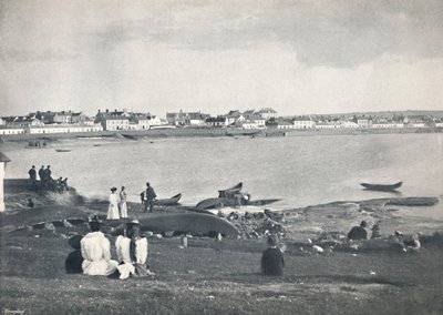 Kilkee - Mirando a través de la bahía, 1895 de Unbekannt