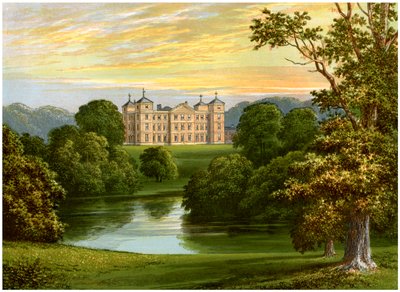 Kimberley Hall, Norfolk, hogar del Conde de Kimberley, c. 1880 de Unbekannt