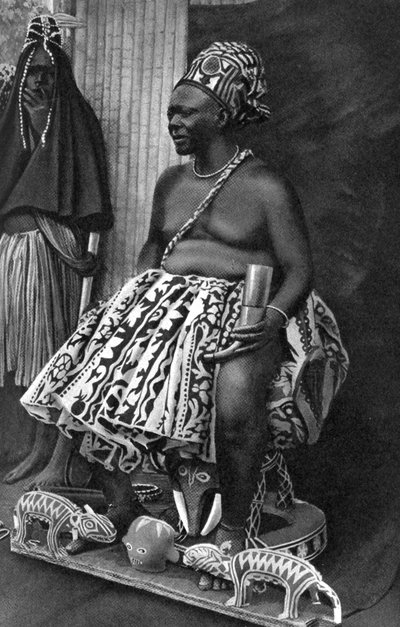 Rey Basu Fondong de Camerún, África, 1922 de Unbekannt