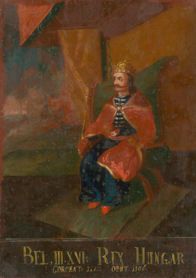 Rey Bela III de Hungría y Croacia, primera mitad del siglo XVIII de Unbekannt
