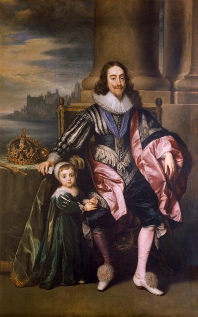 Rey Carlos I y el Príncipe Carlos de Unbekannt