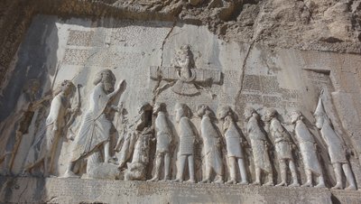Rey Darío I y prisioneros, 521 a.C. de Unbekannt