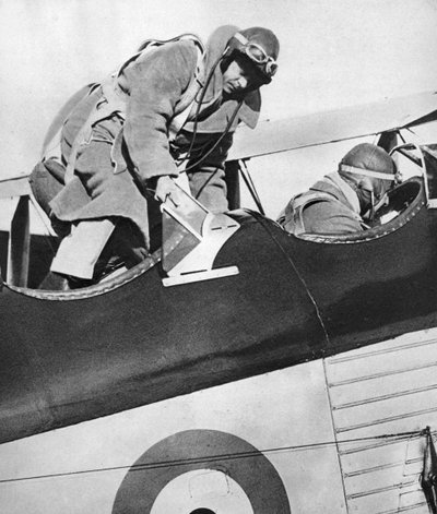 El rey Eduardo VIII en un avión, 1936 de Unbekannt