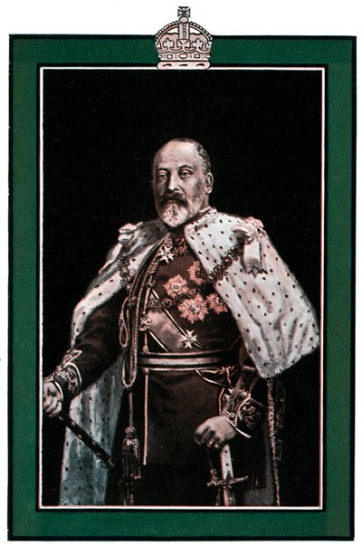 Rey Eduardo VII 1841-1910, 1902-1903 de Unbekannt