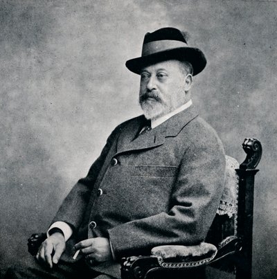 Rey Eduardo VII con un sombrero tirolés, 1903-1911 de Unbekannt