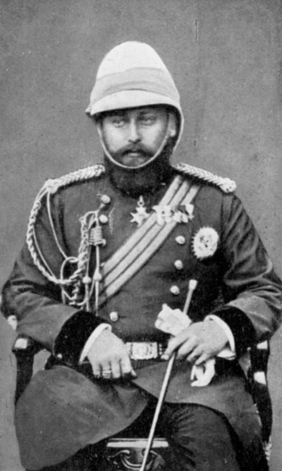 Rey Eduardo VII del Reino Unido en uniforme militar, 1910 de Unbekannt