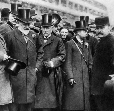 El triunfo de Derby del Rey Eduardo, Epsom, Surrey, 1909, 1935 de Unbekannt