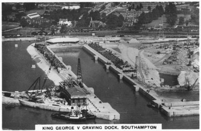 Dique seco del Rey Jorge V, Southampton de Unbekannt