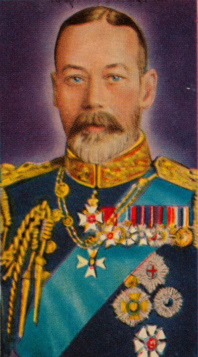Rey Jorge V con el uniforme de Almirante de la Flota, 1935 de Unbekannt