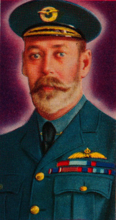 Rey Jorge V en el uniforme de Jefe de la Real Fuerza Aérea, 1935 de Unbekannt