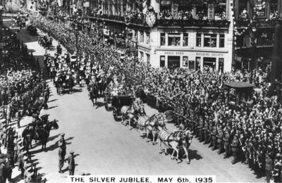 Jubileo de plata del Rey Jorge V, Londres, 6 de mayo de 1935 de Unbekannt