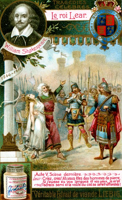 Rey Lear de William Shakespeare 1564-1616, c. 1900 de Unbekannt