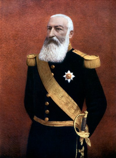 Rey Leopoldo II de Bélgica, finales del siglo XIX-principios del siglo XX de Unbekannt