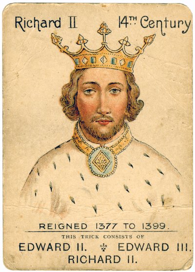 Rey Ricardo II 1367-1400, 1901-1910 de Unbekannt