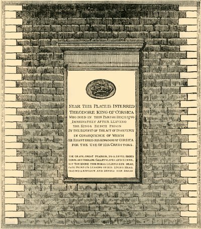 Monumento del Rey Teodoro, 1881 de Unbekannt