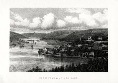 Kingswear y el río Dart, South Devon, 1896 de Unbekannt