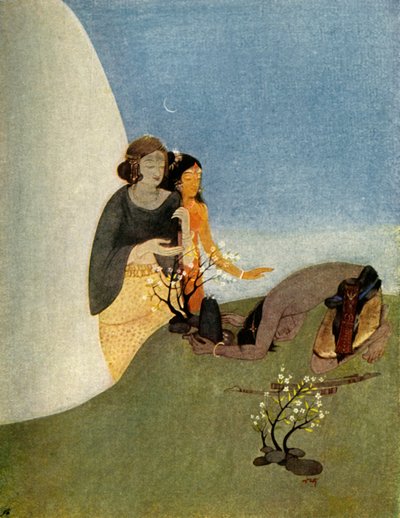 Kirat-Arjuna, 1920 de Unbekannt